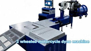 Máquina dinamómetro para motocicleta de 2 ruedas Cartesy