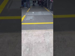 Línea de ensayo del vehículo con rodillo combinado 4 en 1 Línea de ensayo del vehículo con diseño innovador de la cubierta del banco de frenos