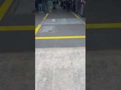 Línea de ensayo del vehículo con rodillo combinado 4 en 1 Línea de ensayo del vehículo con diseño innovador de la cubierta del banco de frenos