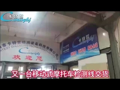 Línea de ensayo para vehículos de motocicletas Línea de ensayo para vehículos de motocicletas para estaciones de ensayo