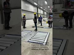 Planta de ensamblaje Ford CKD en Camboya, rodillos libres, probador de rodillos de freno, placas duales, deslizamiento lateral, velocidad