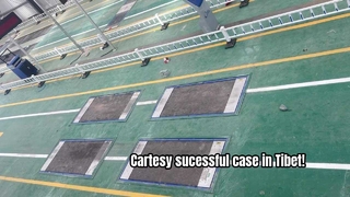 ¡Caso de la ciudad de Leiwuqi en el Tíbet!Cartesy instala con éxito una línea integral de inspección de vehículos en alta