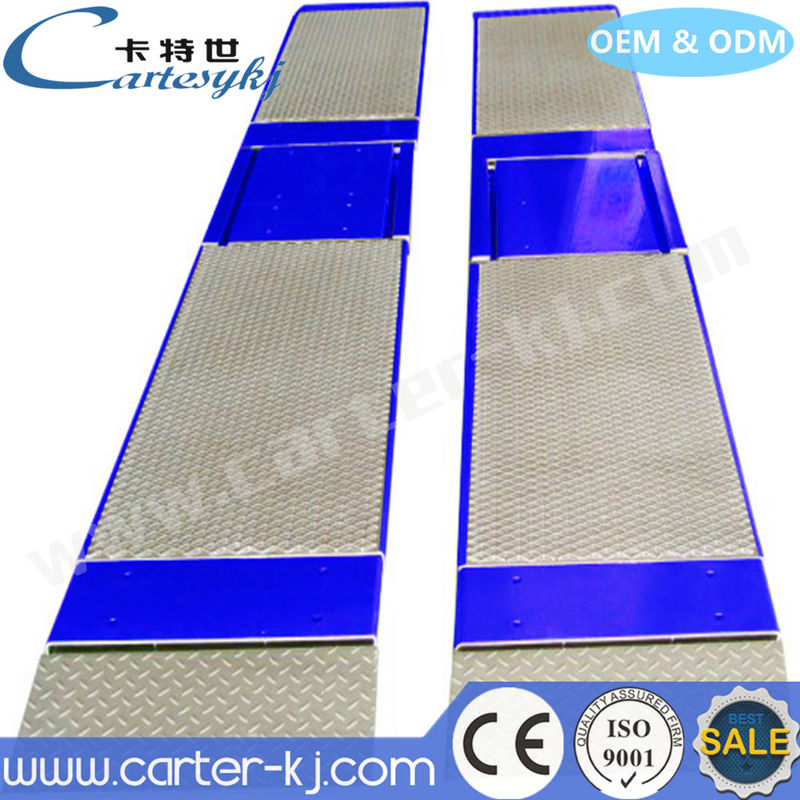 Línea de prueba de placa ultra plana de 220 V para pruebas de carga de frenos de automóviles y deslizamiento lateral