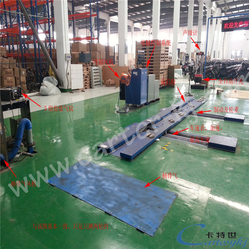 Línea de prueba de motor de potencia de 10 kW para pruebas precisas de velocidad y carga de freno