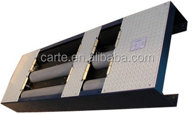 Prueba de carga de freno y eje de motocicleta de diseño azul para todo tipo de vehículos