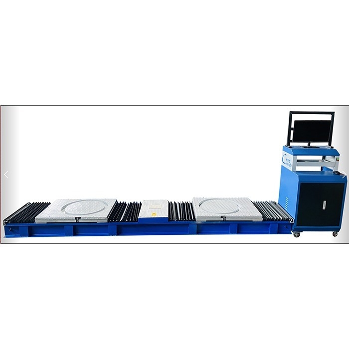 CTZJ - 10 Probador de ángulo de dirección del vehículo Equipo de inspección del vehículo para camiones y automóviles con sistema de control industrial