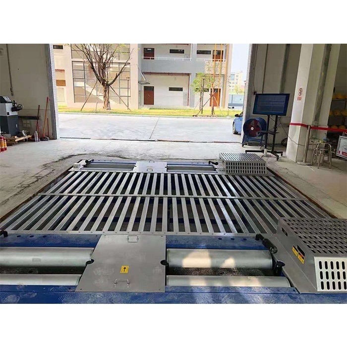 CTDCG-3-4WD 4WD Vehículo de prueba del vehículo del vehículo del chasis Dinamómetro máquina de potencia de caballos una corriente de remolino 1000hp un rodillo libre