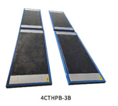 4CTHPB-3B Pruebador de frenos de placa plana de lujo Equipo de inspección de vehículos Prueba de fuerza de freno