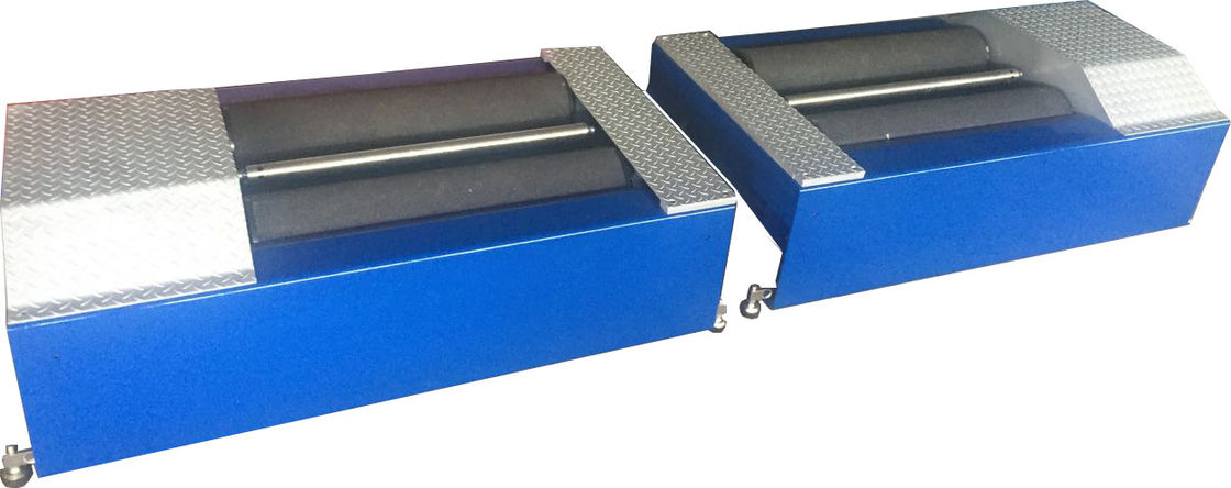 Pruebador de frenos de rodillos de la marca Cartesykj CTFZ-13B Pruebador de fuerzas opuestas con ajuste de carga del eje 15T Rodillos de frenos de vehículos