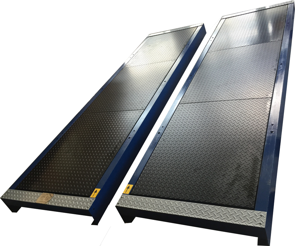 CTZZ-13-6 Tester de carga de las ruedas de varios ejes Medir la carga de las ruedas 2×6000×1150mm
