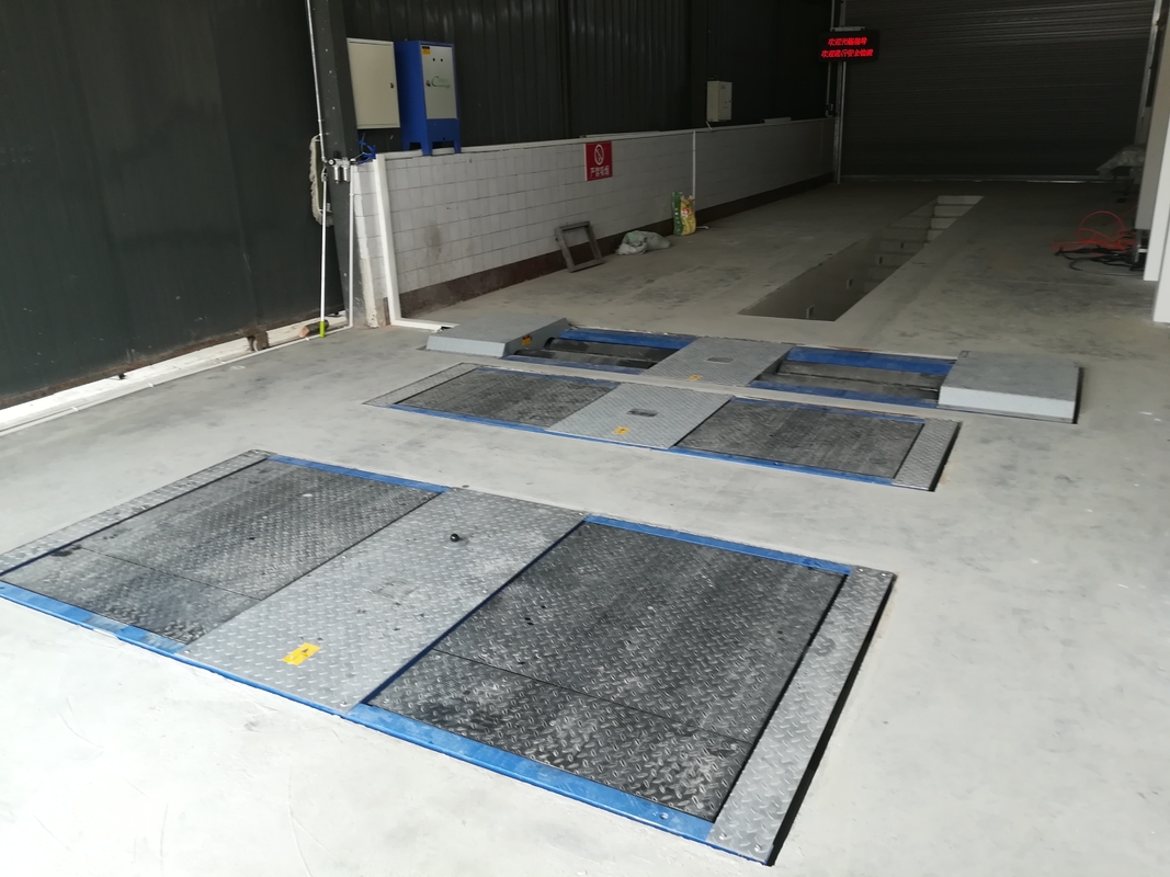 Modelo CTZZ-13-4 Probador de carga de las ruedas de varios ejes Inspección del vehículo Medida de la carga de las ruedas