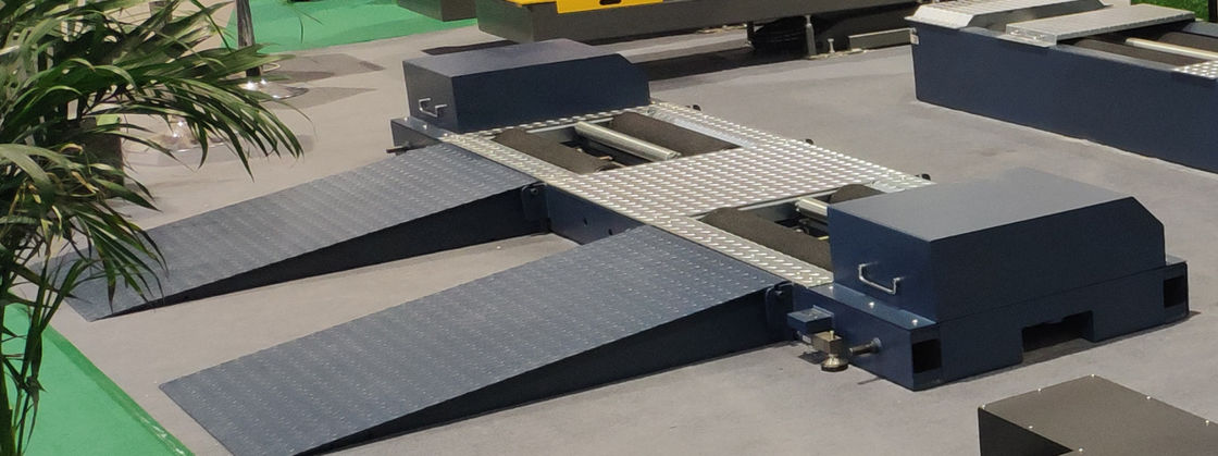 CTZD-7500M Roller RBT-CP Banco de prueba de freno de rodillo portátil para camiones de preevaluación