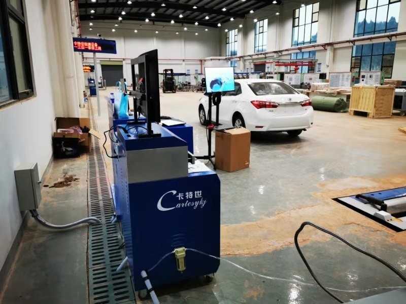 (CT-JXB) Modelo CT-JXB Línea de prueba de vehículos de 4000 kg Línea de prueba de enseñanza de automóviles totalmente automática