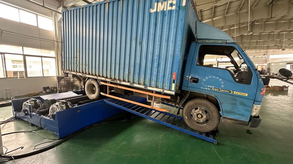 CTDCG-15 Automóvil Tres ejes seis rodillos Vehículo Chasis Dinamómetro Dinamómetro de caballos de fuerza