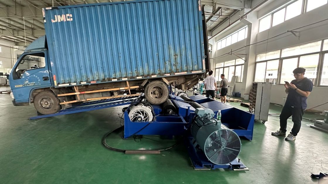 CTDCG-15 Automóvil Tres ejes seis rodillos Vehículo Chasis Dinamómetro Dinamómetro de caballos de fuerza