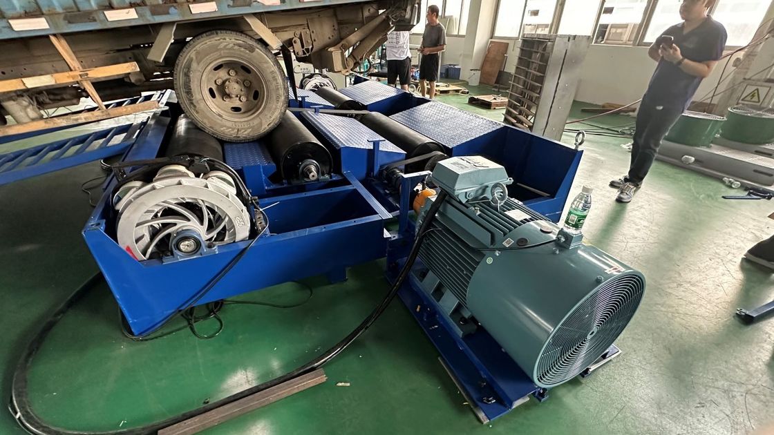 CTDCG-15 Automóvil Tres ejes seis rodillos Vehículo Chasis Dinamómetro Dinamómetro de caballos de fuerza