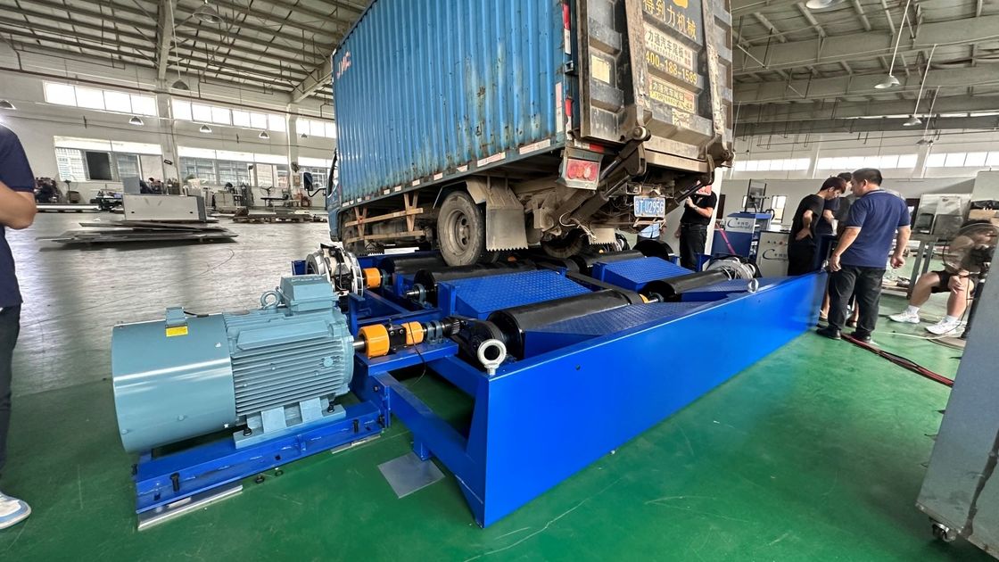 CTDCG-15 Automóvil Tres ejes seis rodillos Vehículo Chasis Dinamómetro Dinamómetro de caballos de fuerza