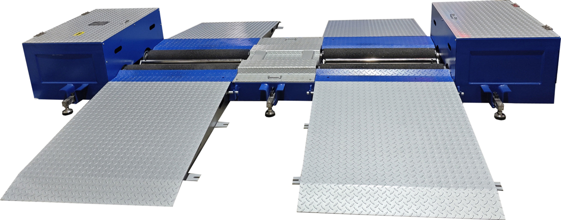 CTZD-9500M 15T Roller Mobile Brake Tester Bench Roller portátil y transportable para camiones