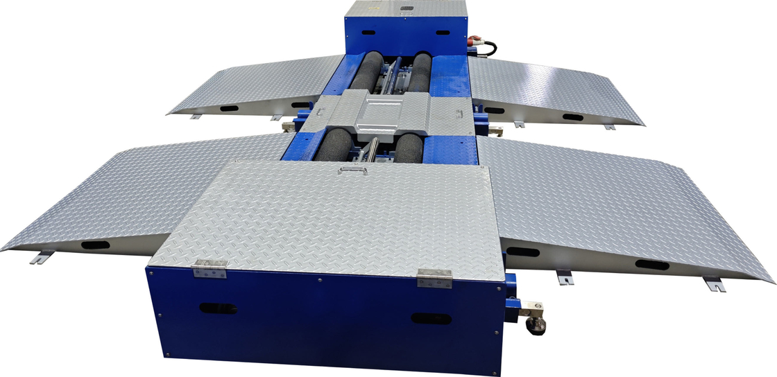 CTZD-9500M 15T Roller Mobile Brake Tester Bench Roller portátil y transportable para camiones
