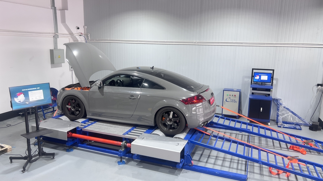 Línea de prueba de vehículos automotores CTDCG-3-4WDA Chasis del vehículo Dinamómetro máquina de caballos de fuerza