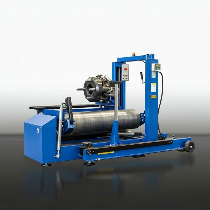 Prueba de frenos de rodillos de camiones móviles portátiles para vehículos de cuatro ruedas 10T de capacidad Línea de prueba de vehículos Equipos de inspección de vehículos