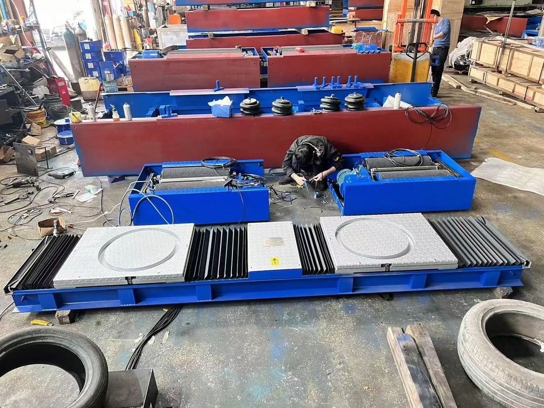 CTZJ - 10 Probador de ángulo de dirección del vehículo Equipo de inspección del vehículo para camiones y automóviles con sistema de control industrial