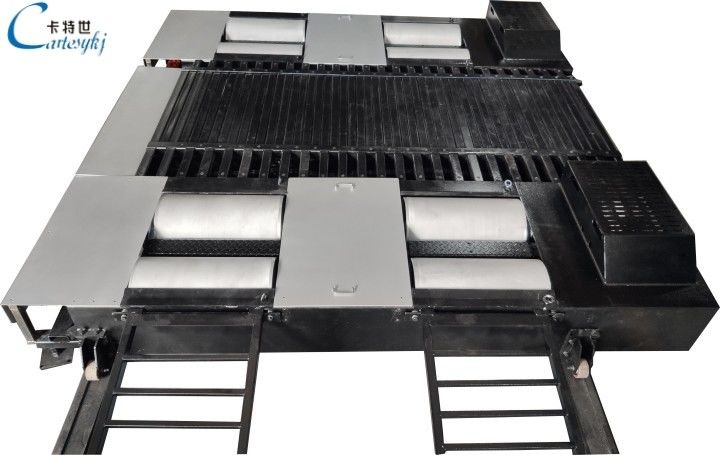 Cartesykj 4WD Máquina de potencia de caballos Performance de potencia automotriz y chasis Dinamómetro Máquina 2000hp 2 corrientes de redondo distancia entre ejes ajustable