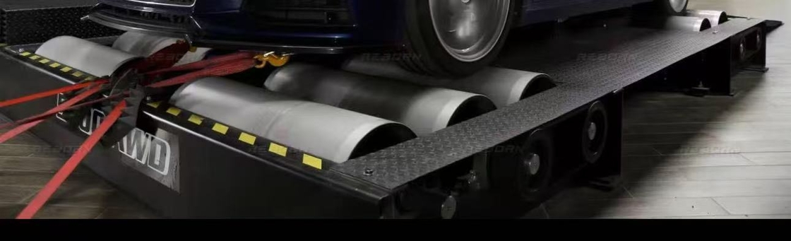 4WD Dyno máquina chasis dinamómetro máquina de caballos con 5 rodillos en Rusia