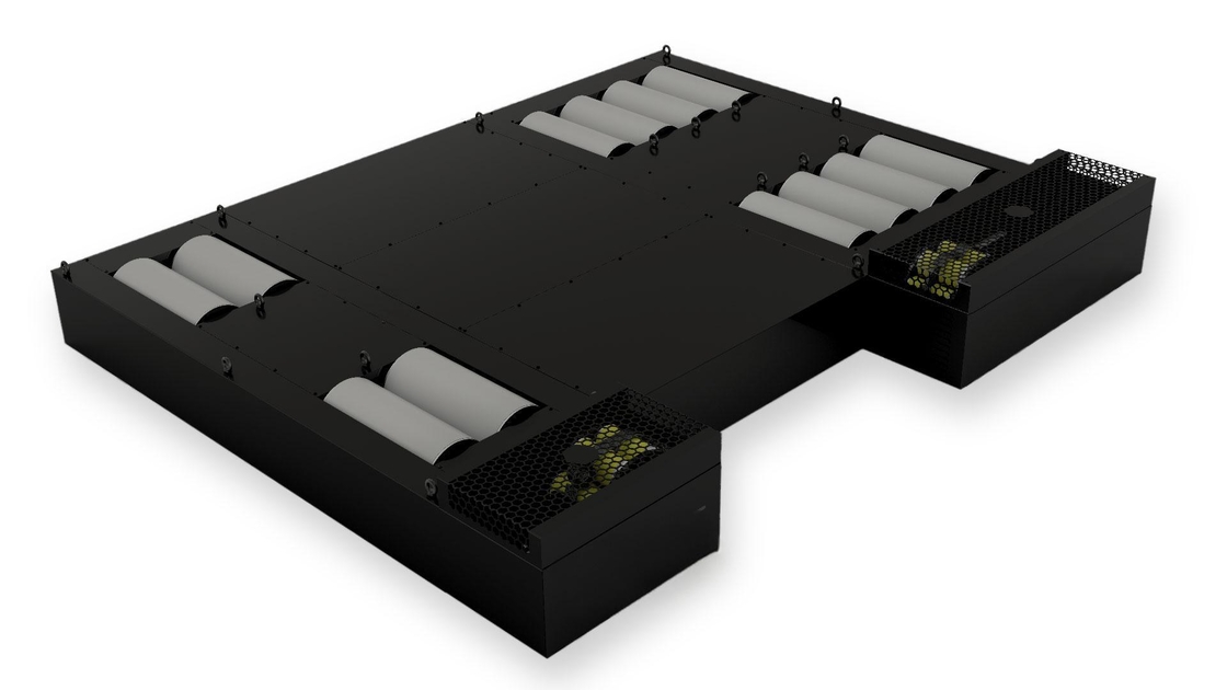 4WD Dyno máquina chasis dinamómetro máquina de caballos con 5 rodillos en Rusia