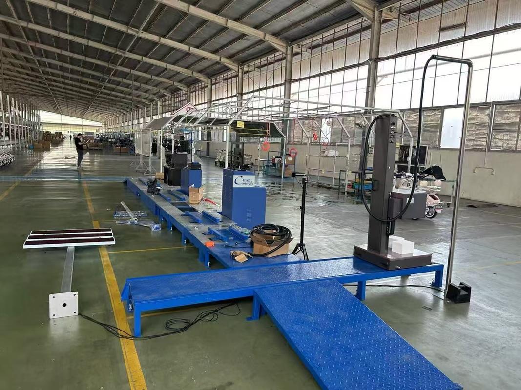 CTMT-300 Motorcicleta (EV) probador para dos ruedas Motorcicleta línea de prueba de rendimiento de seguridad