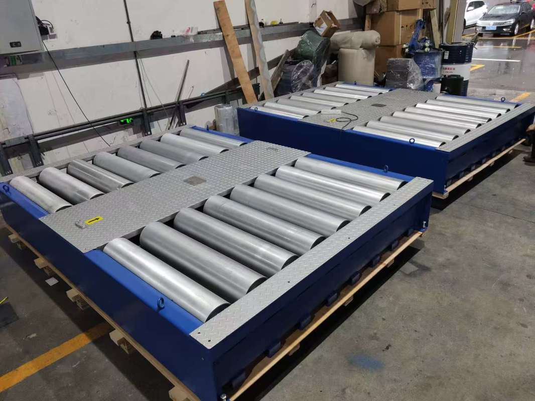 Cartesy Pneumati CTZG-15 Roller libre para el equipo de inspección de vehículos con capacidad de 15T, resistente a la corrosión y bloqueo neumático
