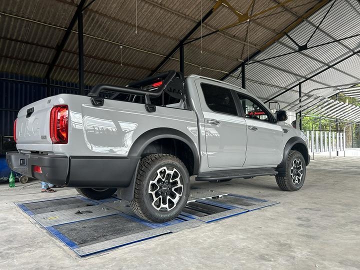 Comprobador de frenos de rodillos 5 en 1, comprobador de suspensión, carga por eje, placas dobles, deslizamiento lateral, velocímetro, comprobador de faros