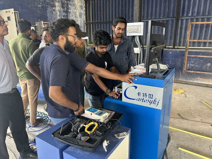 Comprobador de frenos de rodillos 5 en 1, comprobador de suspensión, carga por eje, placas dobles, deslizamiento lateral, velocímetro, comprobador de faros