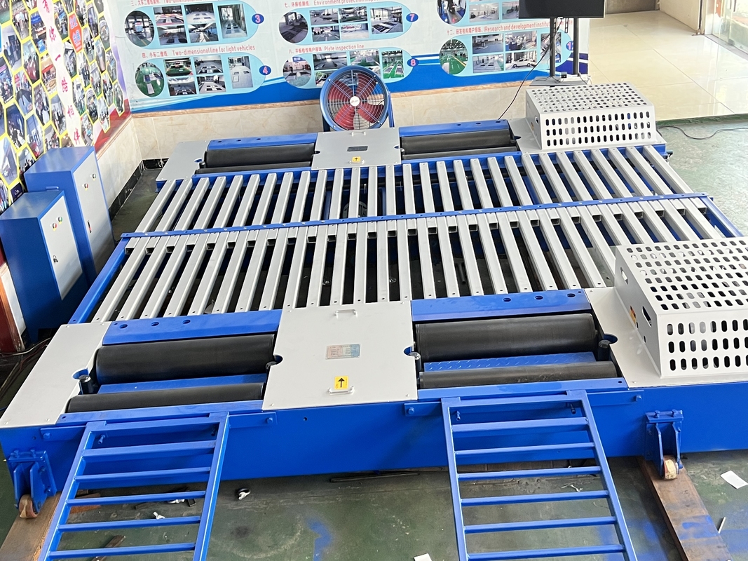 CTDCG-3-4WD 4WD Vehículo de prueba del vehículo del vehículo del chasis Dinamómetro máquina de potencia de caballos una corriente de remolino 1000hp un rodillo libre