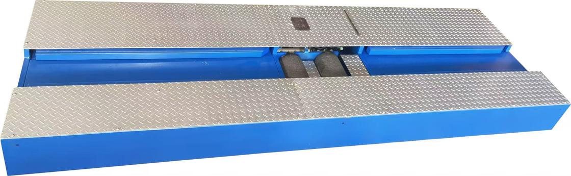 Cartesykj Banco de pruebas centralizado para motocicletas de dos ruedas Línea de pruebas para motocicletas Equipos de inspección de vehículos 750 kg de capacidad