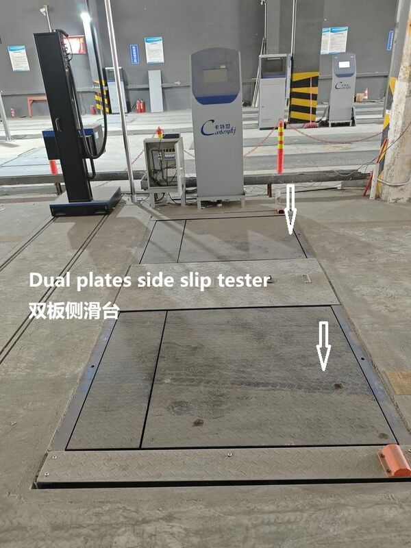 3t Carga CTCH-3 Vehículo Pruebador de deslizamiento lateral doble Vehículo para automóviles