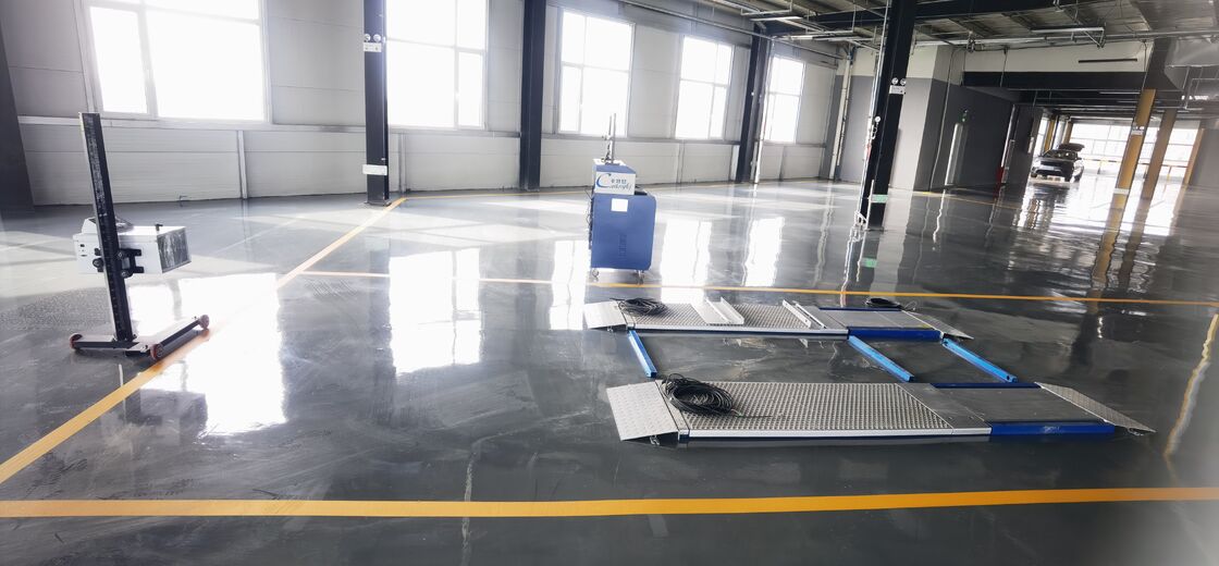 Prueba de frenos de placa ultra plana de 4T de capacidad para camión con 10000 kg de peso máximo del eje