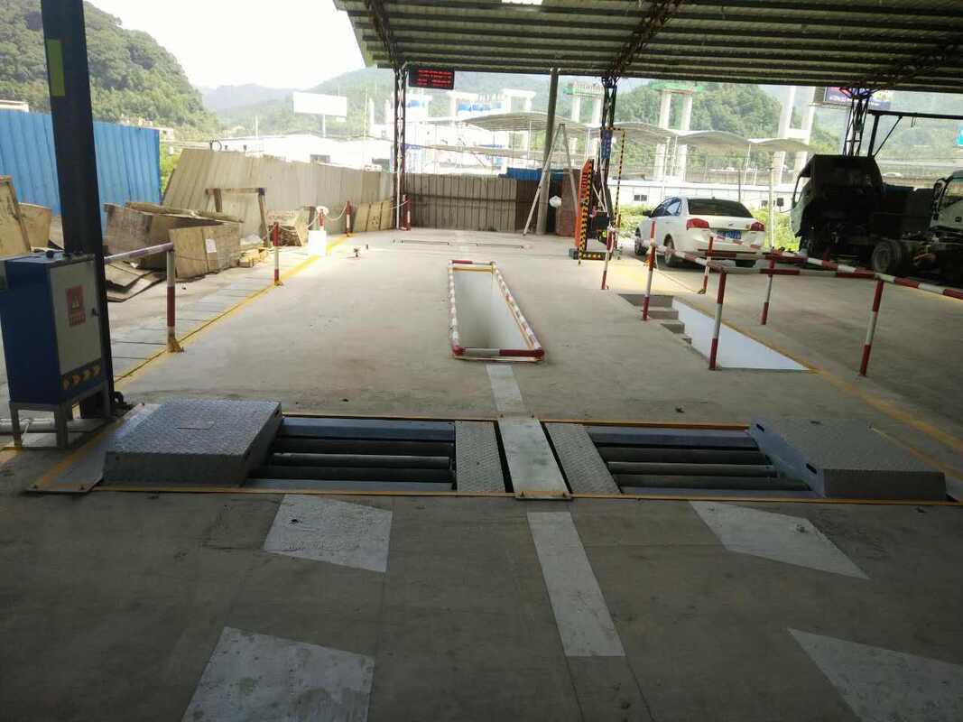 Pruebador de frenos de rodillos de la marca Cartesykj CTFZ-13B Pruebador de fuerzas opuestas con ajuste de carga del eje 15T Rodillos de frenos de vehículos