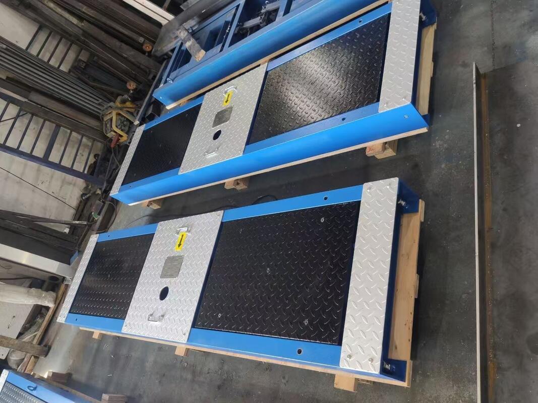 Cartesy 10t Carga CTCH-10 Probador de deslizamiento lateral del vehículo para equipos de inspección de vehículos para camiones y automóviles