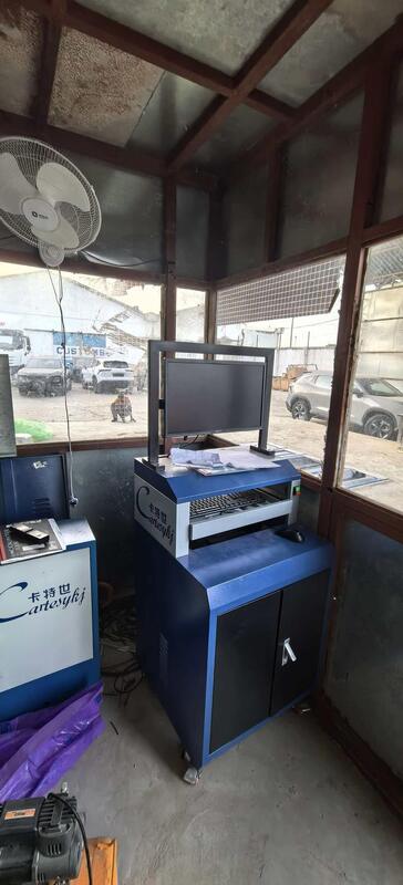 Probador de frenos de rodillos 5 en 1 marca Cartesy Kenia con carga de eje de 4000 kg, velocímetro, probador de suspensión