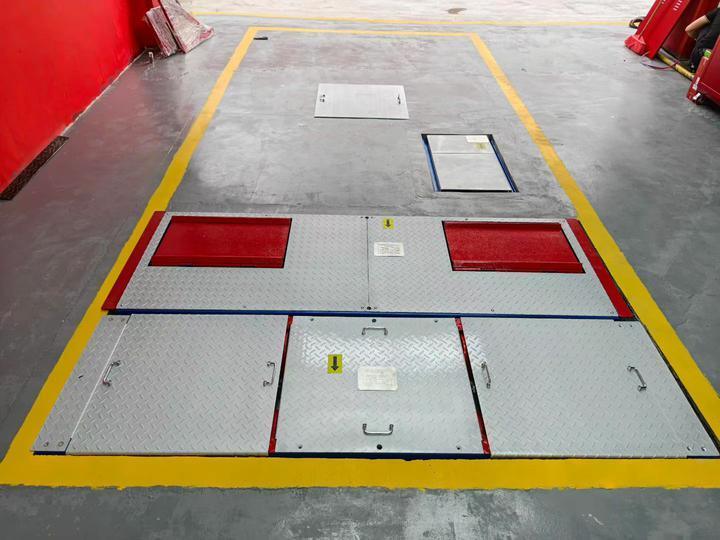 CTGT-3-4 Línea de ensayo del vehículo de rodillos 4 en 1 Probador de frenos de rodillos con carga sobre el eje Probador de deslizamiento lateral de placa única Probador de suspensión Probador de absorción de golpes y amortiguación
