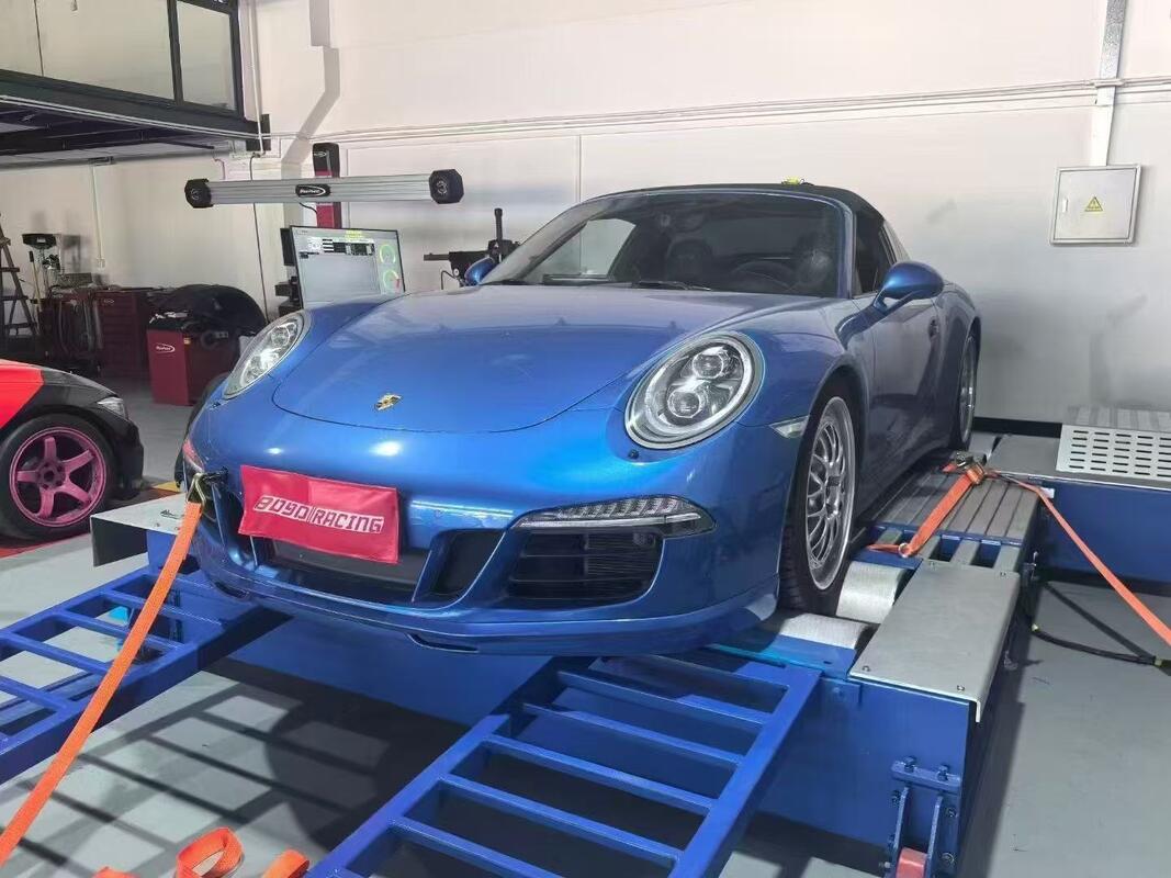 Dinamómetro de chasis de vehículo de carga de 4 toneladas con potencia de absorción máxima de 160 kW y carga máxima por eje de 3000 kg para pruebas de rendimiento automotriz