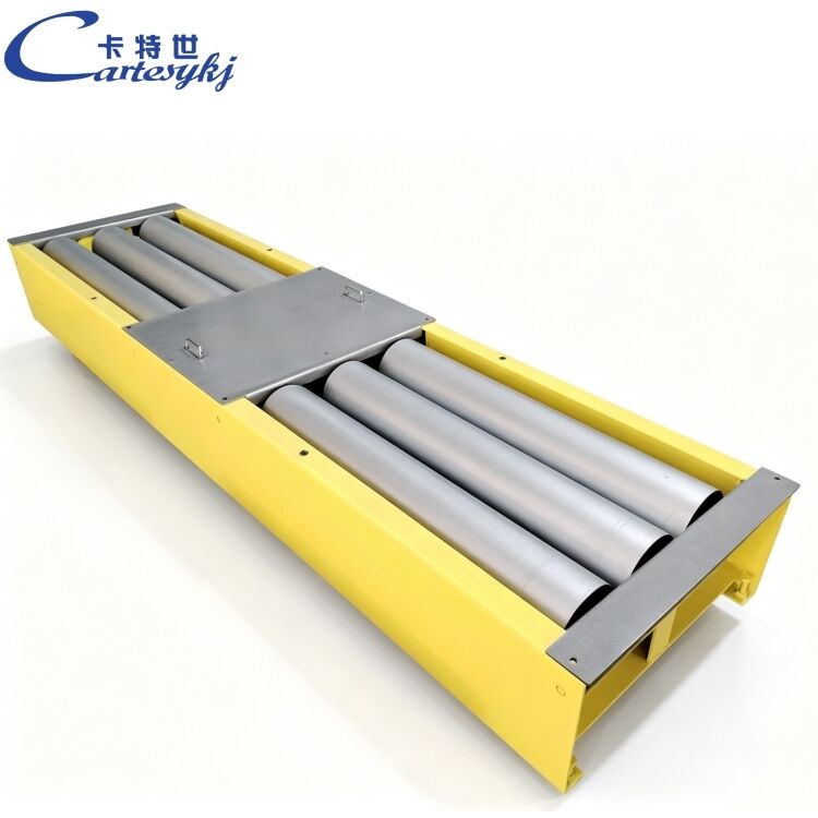 Cartesy Pneumati CTZG-15 Roller libre para el equipo de inspección de vehículos con capacidad de 15T, resistente a la corrosión y bloqueo neumático