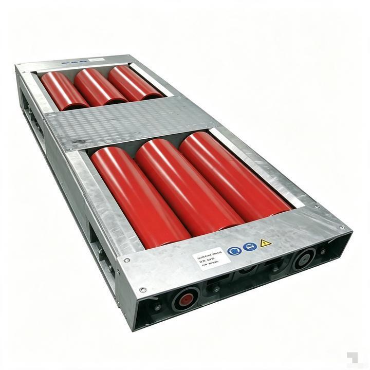 Cartesy Pneumati Free Roller Set de rodillos de bogie se utiliza en conexión con el probador de frenos o velocímetro 215mm de diámetro