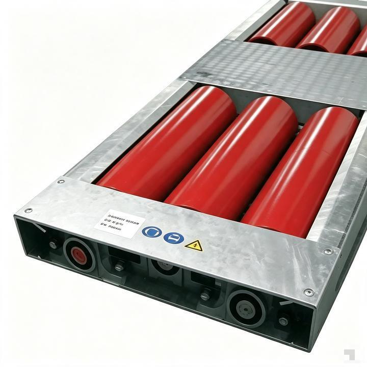 Cartesy Pneumati Free Roller Set de rodillos de bogie se utiliza en conexión con el probador de frenos o velocímetro 215mm de diámetro