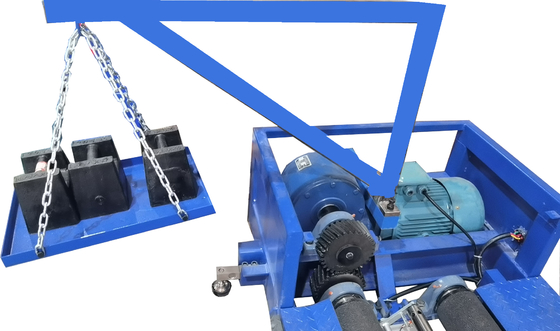 Soporte de calibración ficticio de peso para comprobador de frenos de rodillos