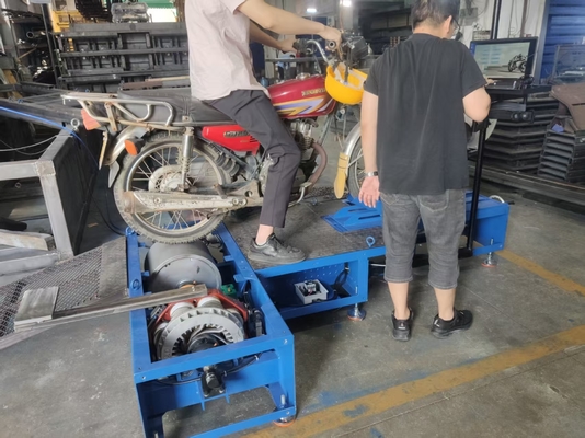 Dinamómetro de chasis para 2 ruedas  Motocicleta Rodillo Simple  CTMTDCG-3W